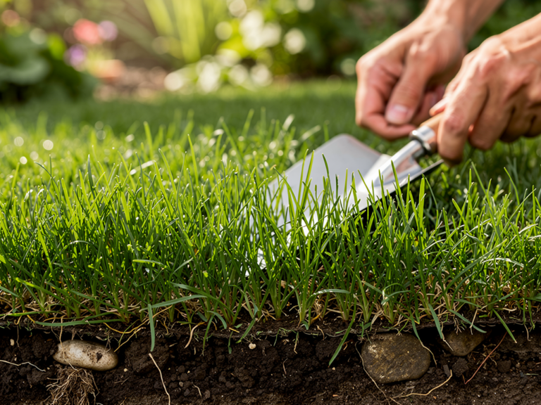 Mit der richtigen Bodenzusammensetzung zu einem dichten und grünen Rasen Gesunder Rasen mit optimaler Bodenzusammensetzung für dichte grüne Grasflächen