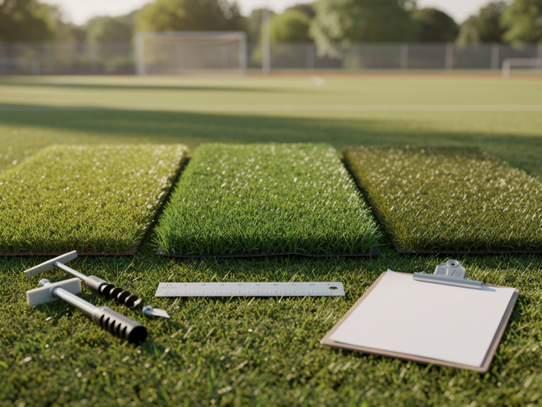 Kiepenkerl Spiel- und Sportrasen Produktbild mit dichter grüner Rasenfläche