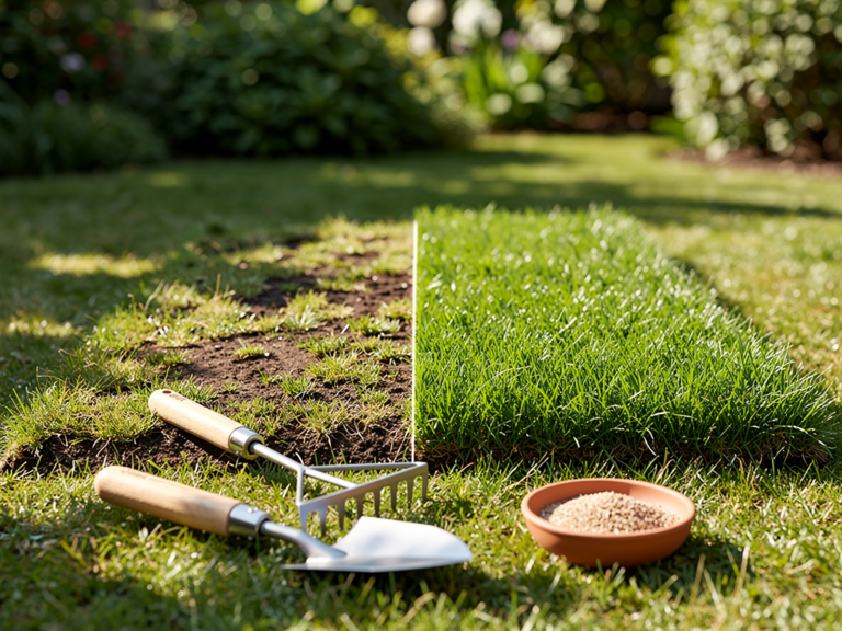 Praxis-Test Rasen Lückenfüller von Wolf-Garten mit Keimgarantie im Überblick Wolf-Garten Rasen Lückenfüller Nachsaat-Mix mit Keimgarantie im Praxis-Test