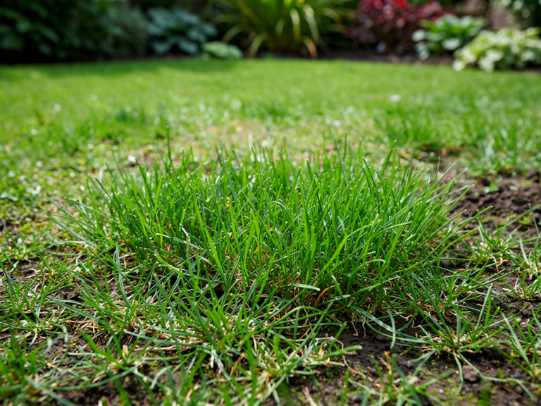 Rasenneuanlage mit Pflege und Regeneration für gesunden grünen Gartenrasen