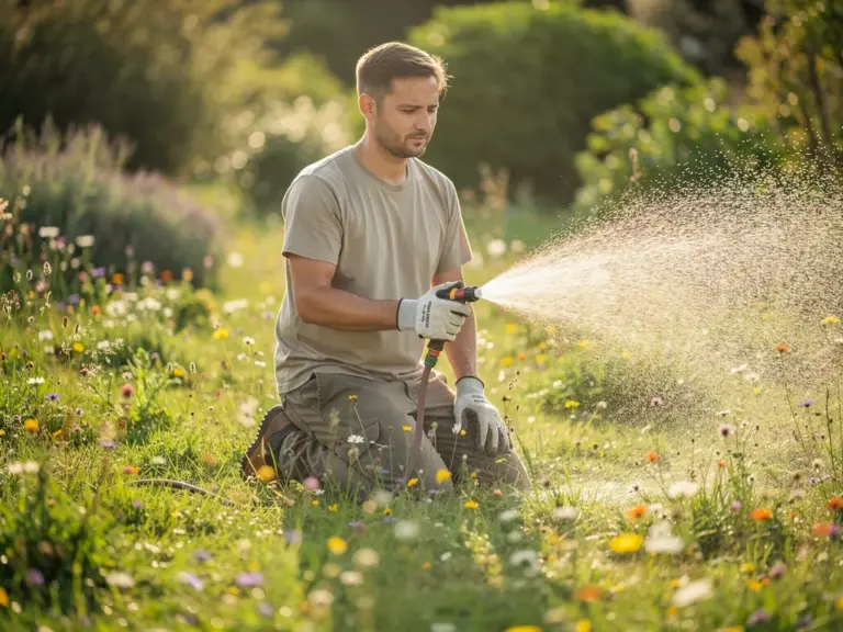 Nachhaltige Rasenpflege mit Fokus auf Umweltschutz und Artenvielfalt im Garten