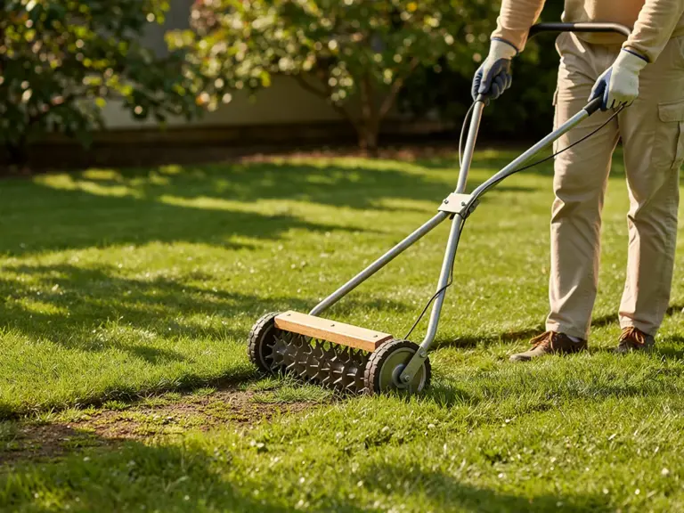 Rasen vertikutieren im Sommer richtig vorbereiten und Schäden vermeiden Rasen vertikutieren im Sommer mit geeigneter Vorbereitung und Pflegetipps