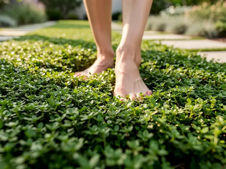 Rasenersatz Bodendecker belebt pflegeleichte und trittfeste Gartenflächen vielseitig